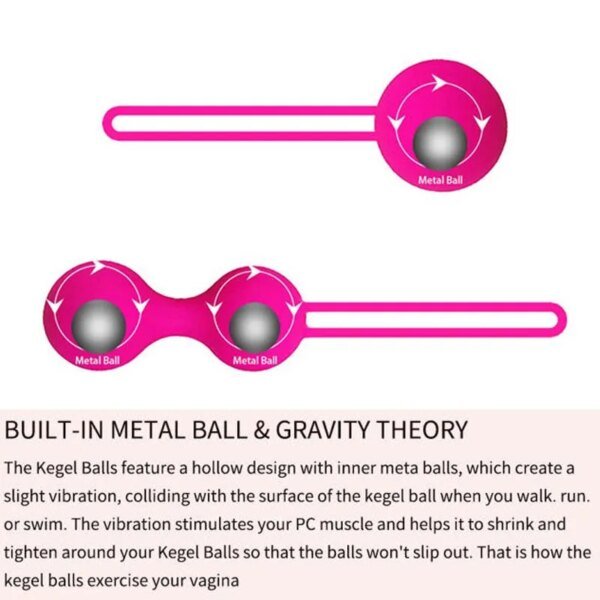 Safety Silicone Vagina Balls Female Sex Toys Kegel Balls Ben Doll Balls Vaginal Tightening Exercise Vibrators Flirting Sex Toys Vagina Balls cb5feb1b7314637725a2e7: Black-L|Black-M|Black-S|Deep Purple L|Deep Purple M|Deep Purple S|Pink-L|Pink-M|Pink-S|Purple-L|Purple-M|Purple-S|Rose L|Rose M|Rose S