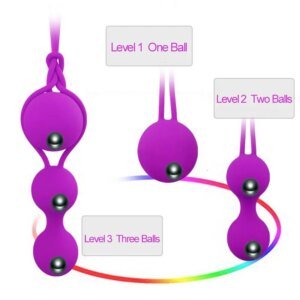 Safety Silicone Vagina Balls Female Sex Toys Kegel Balls Ben Doll Balls Vaginal Tightening Exercise Vibrators Flirting Sex Toys Vagina Balls cb5feb1b7314637725a2e7: Black-L|Black-M|Black-S|Deep Purple L|Deep Purple M|Deep Purple S|Pink-L|Pink-M|Pink-S|Purple-L|Purple-M|Purple-S|Rose L|Rose M|Rose S