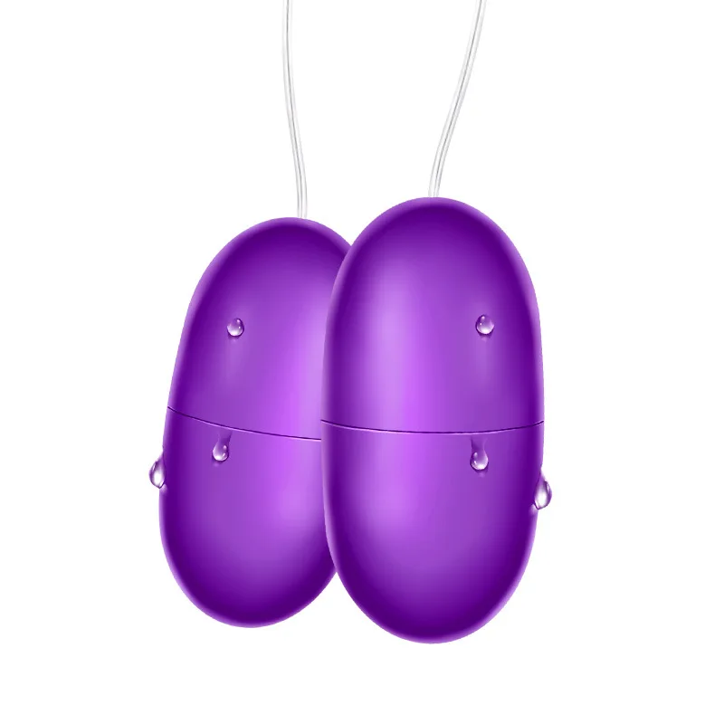 USB jumping egg unisex double-shock double-jump variable frequency vibrator couples flirting massage stick adult sex toys Vagina Balls cb5feb1b7314637725a2e7: HY4 Purple USB