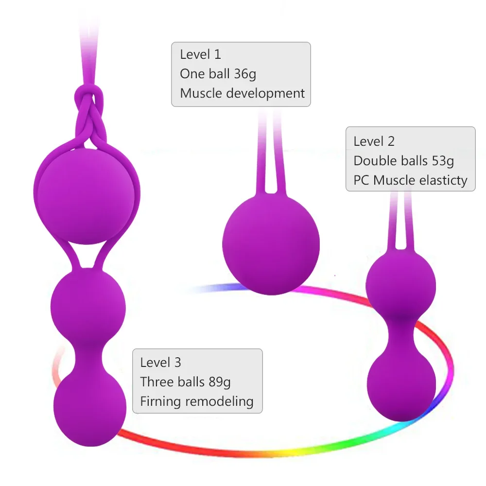 Vagina Balls Tighten Vagina Muscle Trainer Kegel Ball Egg Intimate Sex Toys for Woman Vaginal Balls Products for Adults 18 Shop Vagina Balls cb5feb1b7314637725a2e7: Black-L|Black-M|Black-S|Light pink L|Light pink M|Light pink S|Pink-L|Pink-M|Pink-S|Purple-L|Purple-M|Purple-S
