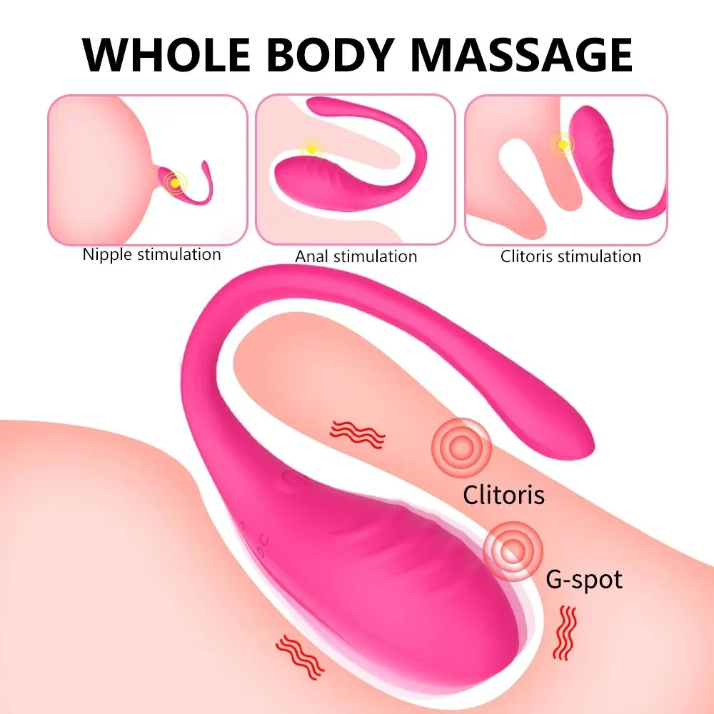 Wireless App Remote Control Vibrator Bluetooth Clit Stimulate G Spot Dildo Wear Vibrating Egg Panties Sex Toys for Women Adults Vagina Balls cb5feb1b7314637725a2e7: Purple with Box|Red|Red With Box|Violet