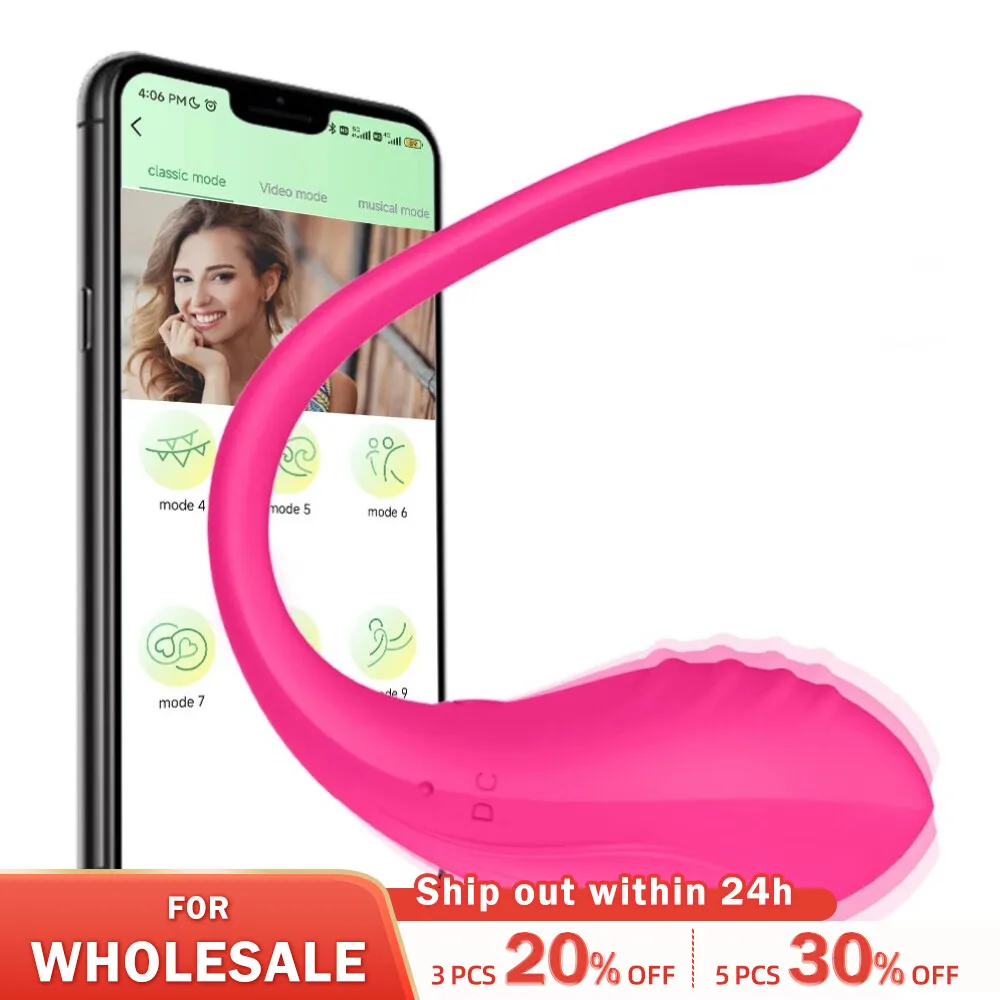 Wireless App Remote Control Vibrator Bluetooth Clit Stimulate G Spot Dildo Wear Vibrating Egg Panties Sex Toys for Women Adults Vagina Balls cb5feb1b7314637725a2e7: Purple with Box|Red|Red With Box|Violet