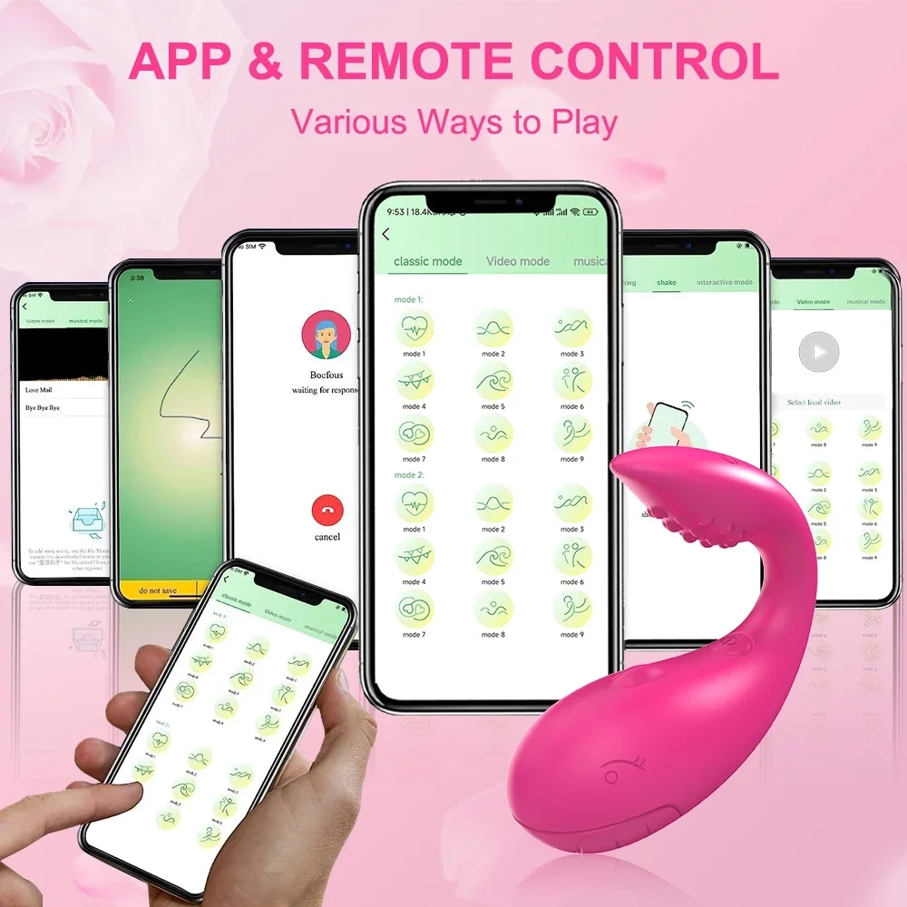 Wireless Bluetooth APP Vibrator for Women Remote Control Dildo G Spot Massager Wear Vibrating Egg Female Sex Toys for Adults 18 Vagina Balls cb5feb1b7314637725a2e7: NO APP-TD042-PK|NO APP-TD042-PK-BOX|TD042-APP-PU|TD042-APP-PU-BOX|TD042-APP-RD|TD042-APP-RD-BOX