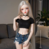 60cm Small Realistic Silicone Mini Doll Soft Anime Action Figure Doll Soft Real Skin Touch Feeling Sex Dolls cb5feb1b7314637725a2e7: 60CM Silicone