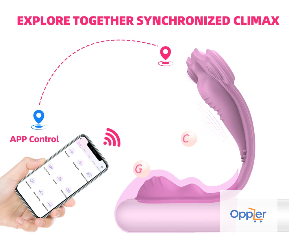 APP Control Wearable Panty Vibrator
