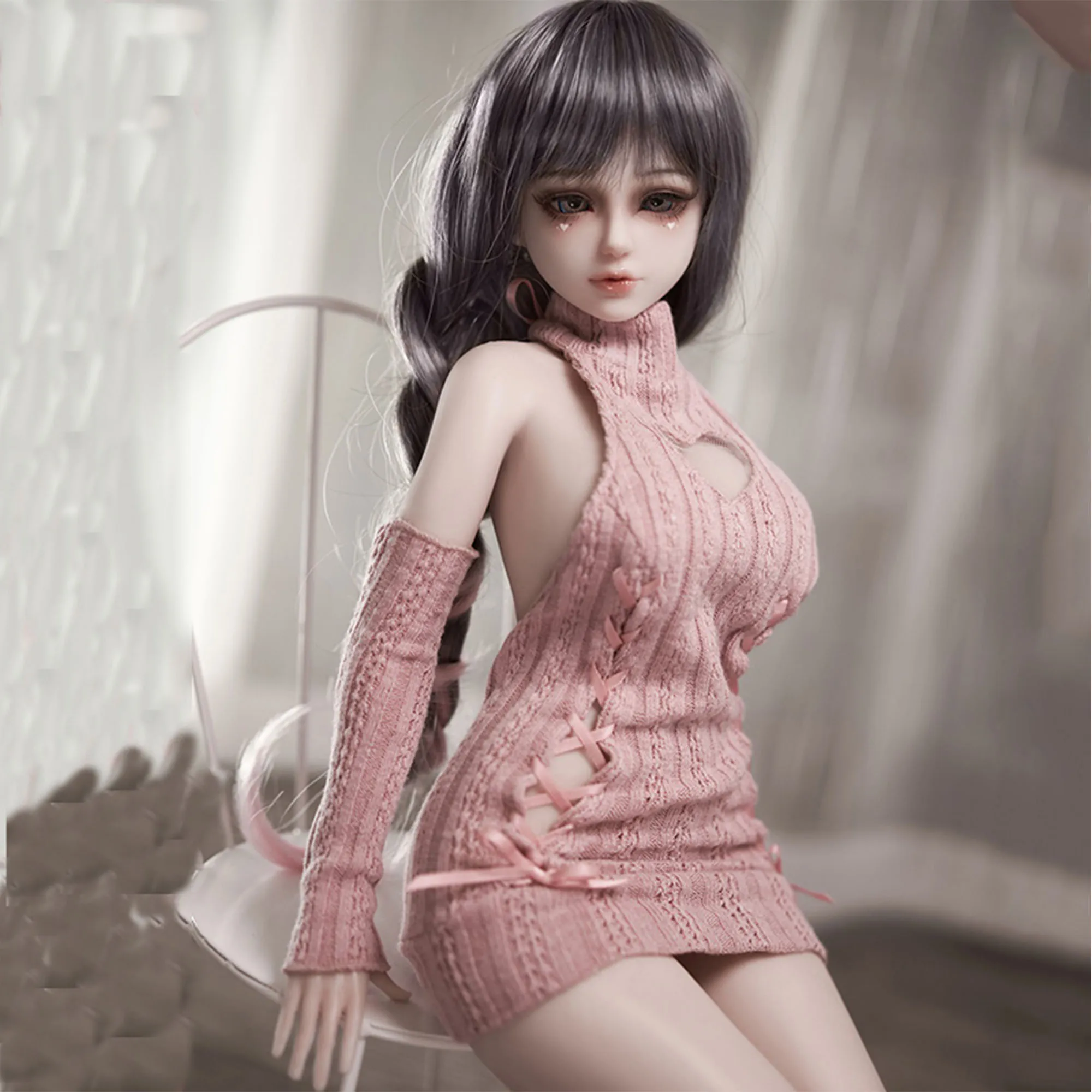 Exquisite theme collection doll, silicone body and head, including wig, 60 cm /23.6 inches (clothes not included) Sex Dolls cb5feb1b7314637725a2e7: Body and head