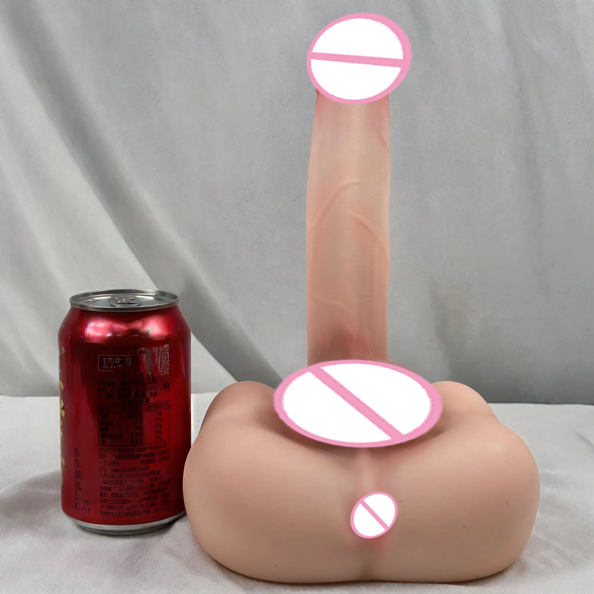 Male sex doll with flexible artificial penis, realistic huge chicken bar, TPE material for male and female masturbation, 8-inch Sex Dolls cb5feb1b7314637725a2e7: Big chicken bar