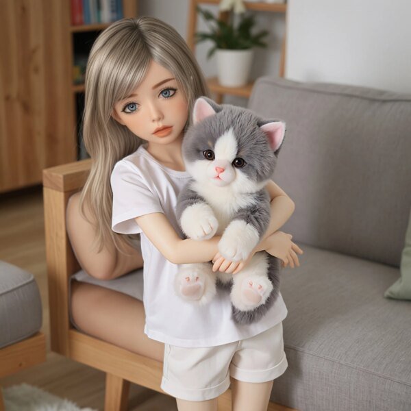 40 in TPE doll, Full Body,sturdy bones, versatile poses, exquisite makeup, delicate skin, suitable for photography, parties