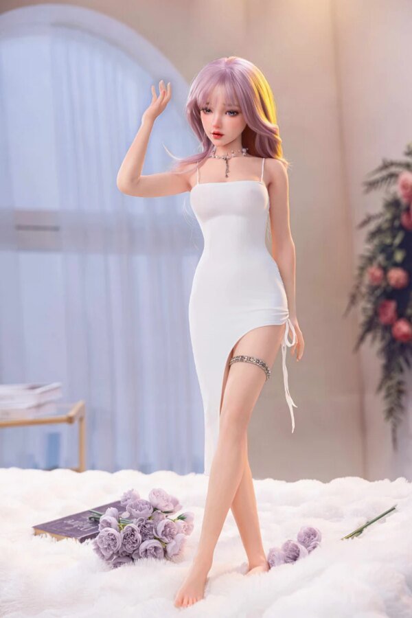 159005-thlbpf.jpg FANLU Elf Village 80cm Dolls Solid Body White Skin Girls Doll/TPE silicone Metal frame has movable limbs/DIY Doll model